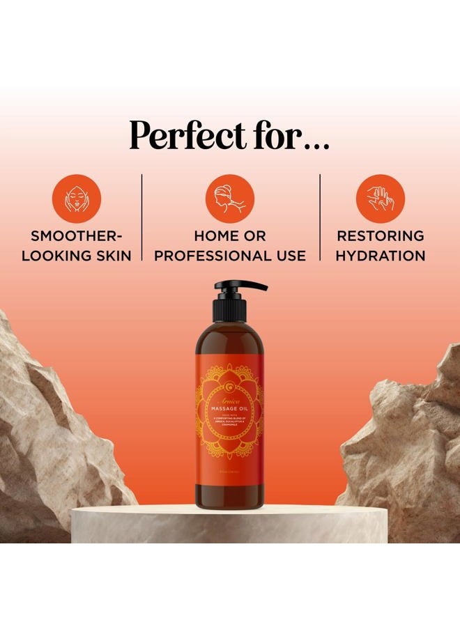 Maple Holistics Arnica Massage Oil for Muscle Relaxing - Comforting Sore Muscle Massage Oil for Full Body Relief with Soothing Chamomile Lavender Peppermint & Rosemary Essential Oils - Vegan & Non GMO (8 Fl Oz) - Image 2